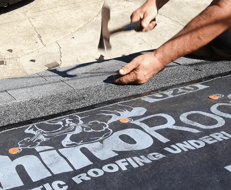 Hand Nailed Roofing